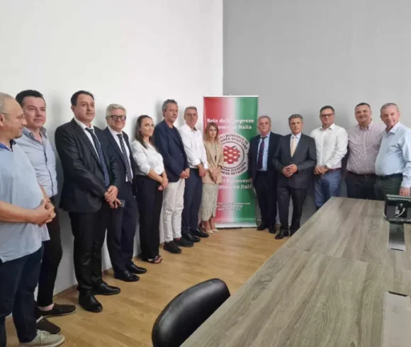 RIDA “La Rete delle Imprese della Diaspora Albanese in Italia” ha inaugurato l’ufficio di rappresentanza della “La Rete Globale Delle Imprese Albanese” (RRGBSH) a Tirana.